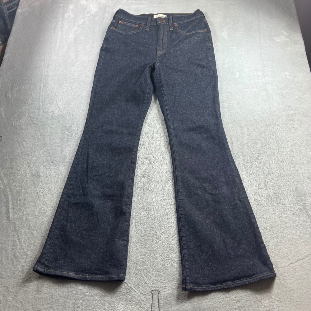 Madwell The Perfect Vintage Flare Jean‎ Womens 28 High Rise Indigo Blue Denim